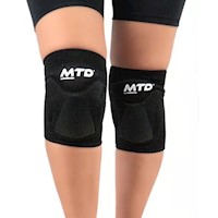 Rodillera De Voley Con Gel Mtd Senior Negro